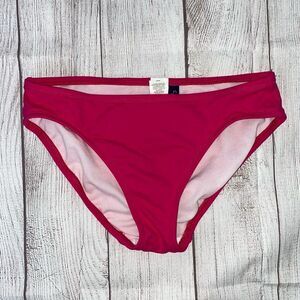 Chaps bikini bottom swimwear hot pink sz 6 women